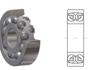NSK調(diao)心球軸(zhou)承(全)